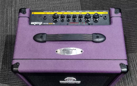 Store Special Product - Orange Amplifiers - Orange Crush Bass 50 Glenn Hughes Limited Edition Bass Combo